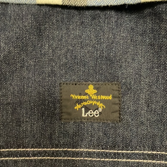 Vivian Westwood Anglomania + Lee Plaid and Denim Shirt - Picture 4 of 12
